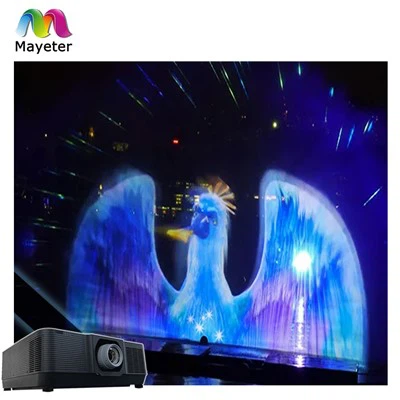 Projection d'éclairage de fontaine